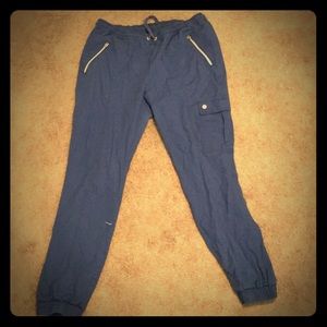 Jaanuu Jogger Navy Scrub Pants - Lightly Worn
